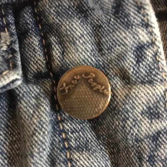 Free People denim/ grey jacket! - Picture 4 of 5